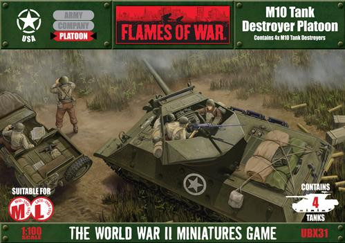 Flames of War: USA: M10 Tank Destroyer Platoon 