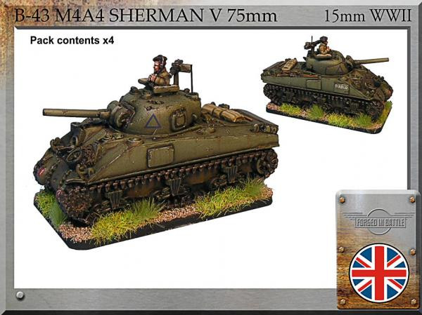 Forged in Battle: British: M4A4 Sherman V 75mm 