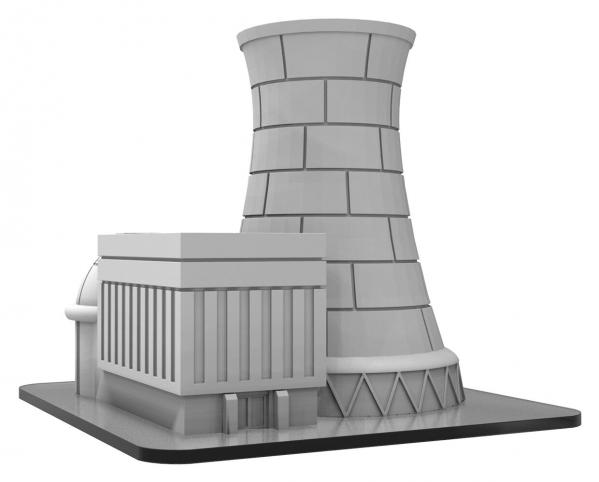 Monsterpocalypse: Buildings: Power Plant 