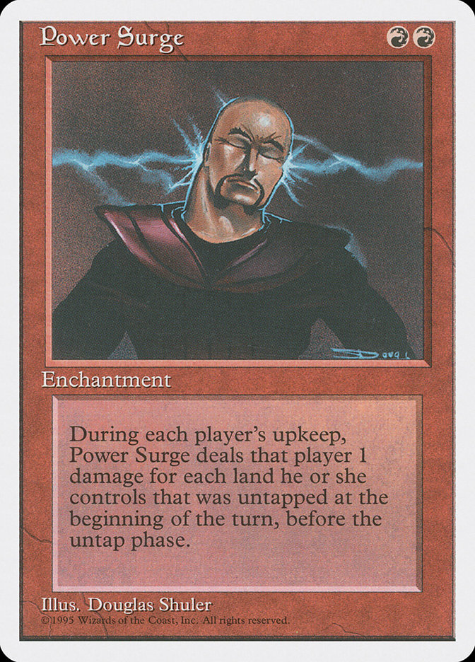 MTG: 4th Edition 216: Power Surge 