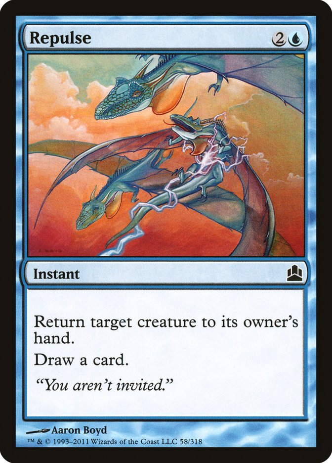 MTG: Commander 2011 058: Repulse 
