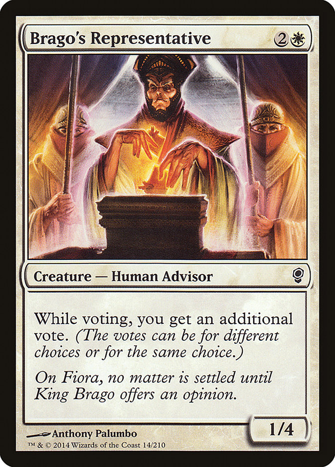 MTG: Conspiracy 014: Bragos Representative 