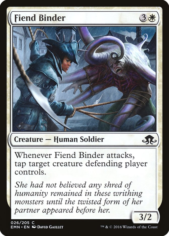 MTG: Eldritch Moon 026: Fiend Binder 