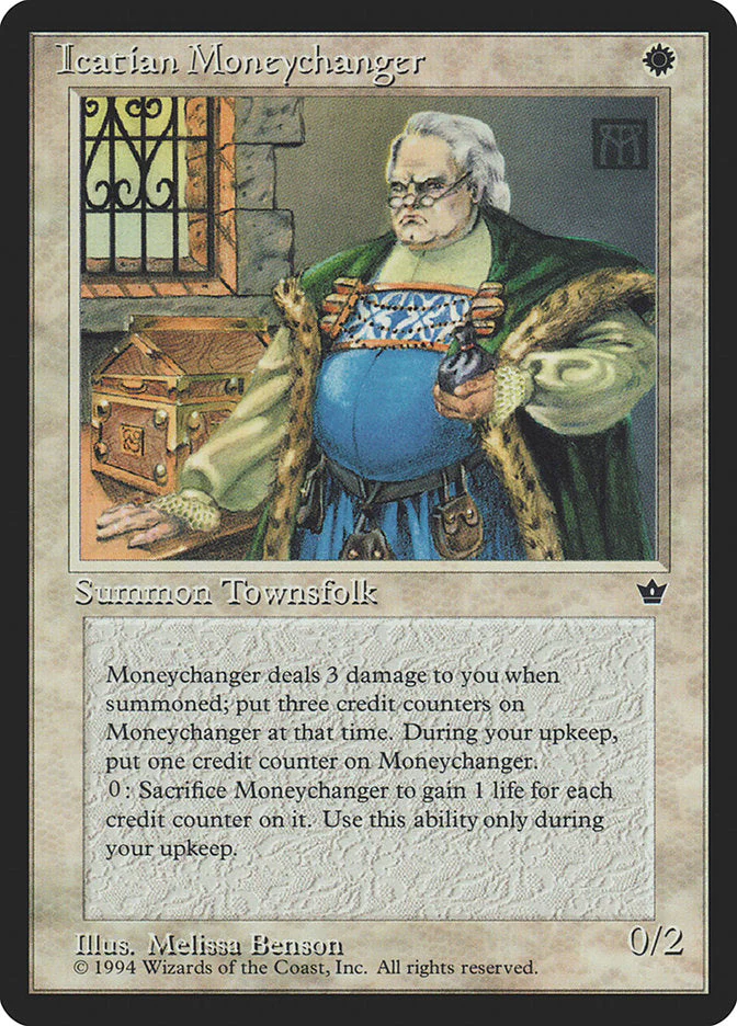 MTG: Fallen Empires 010c: Icatian Moneychanger 