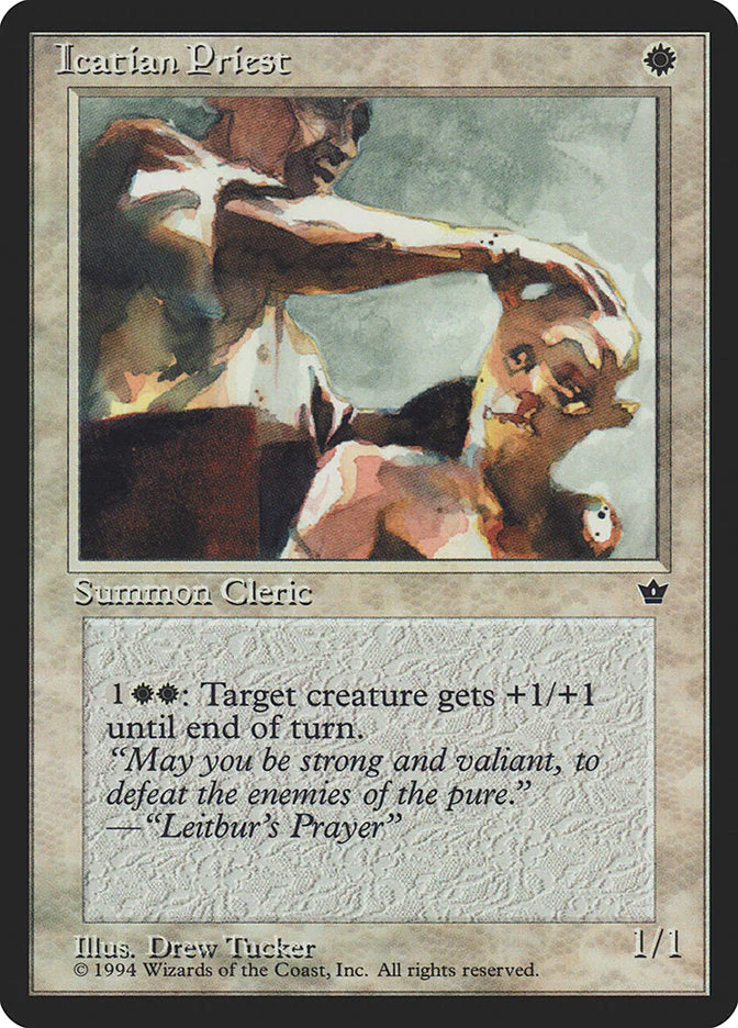 MTG: Fallen Empires 012: Icatian Priest 