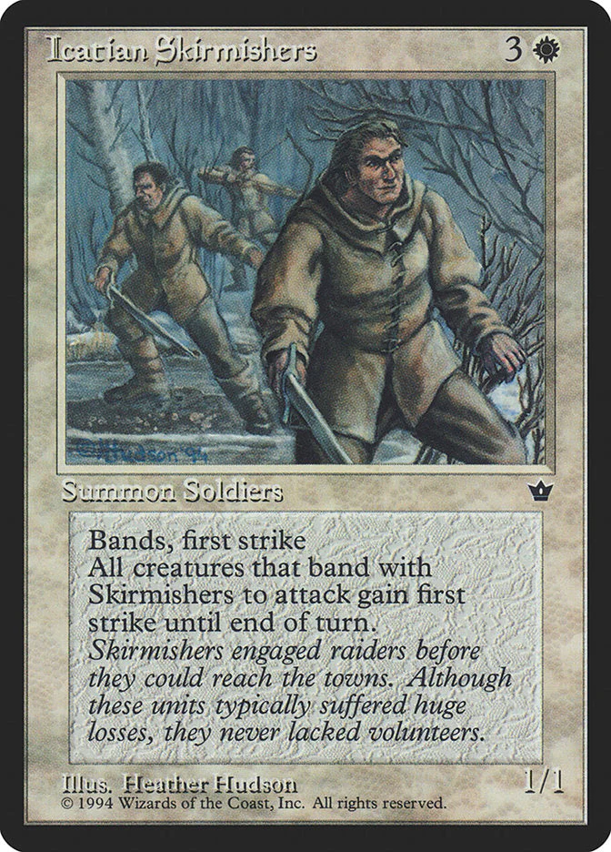 MTG: Fallen Empires 014: Icatian Skirmishers 