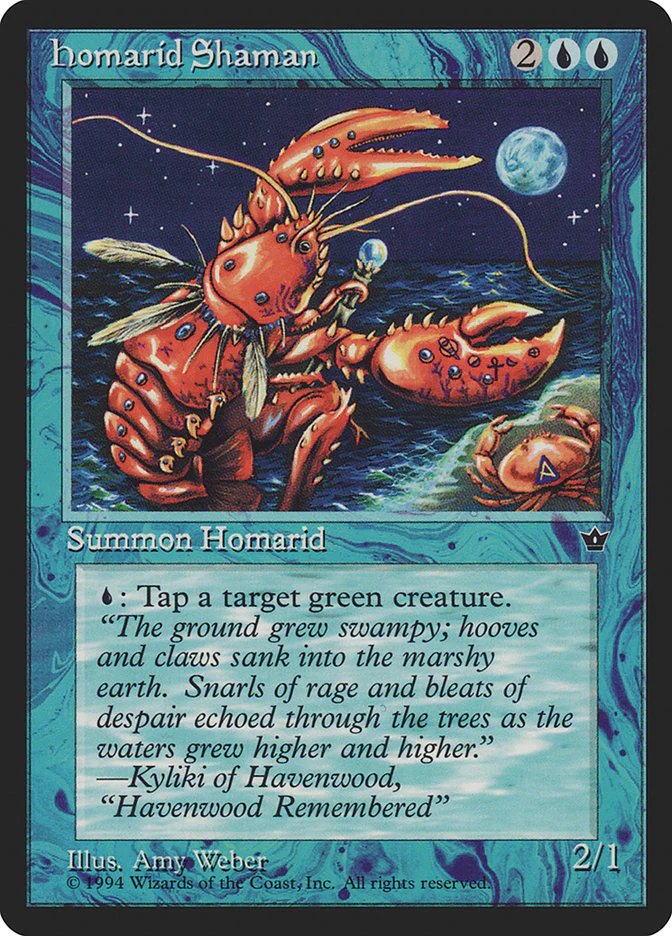 MTG: Fallen Empires 020: Homarid Shaman 