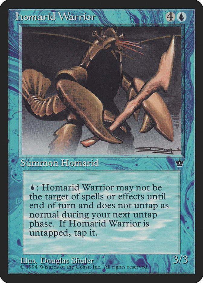 MTG: Fallen Empires 022c: Homarid Warrior 