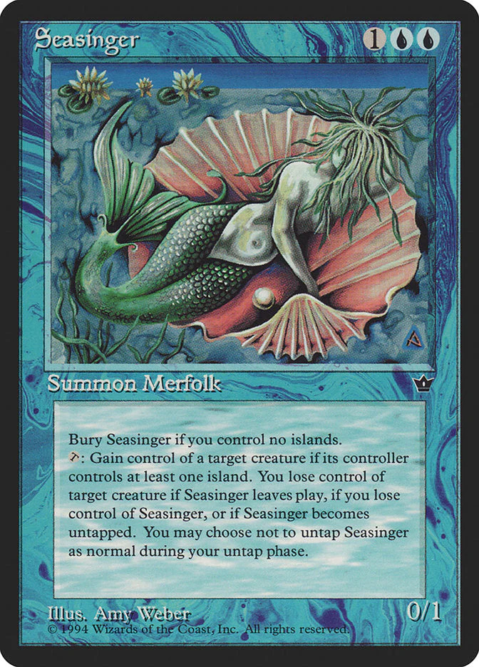 MTG: Fallen Empires 025: Seasinger 