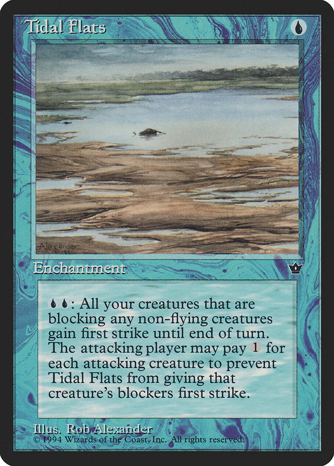 MTG: Fallen Empires 027a: Tidal Flats 