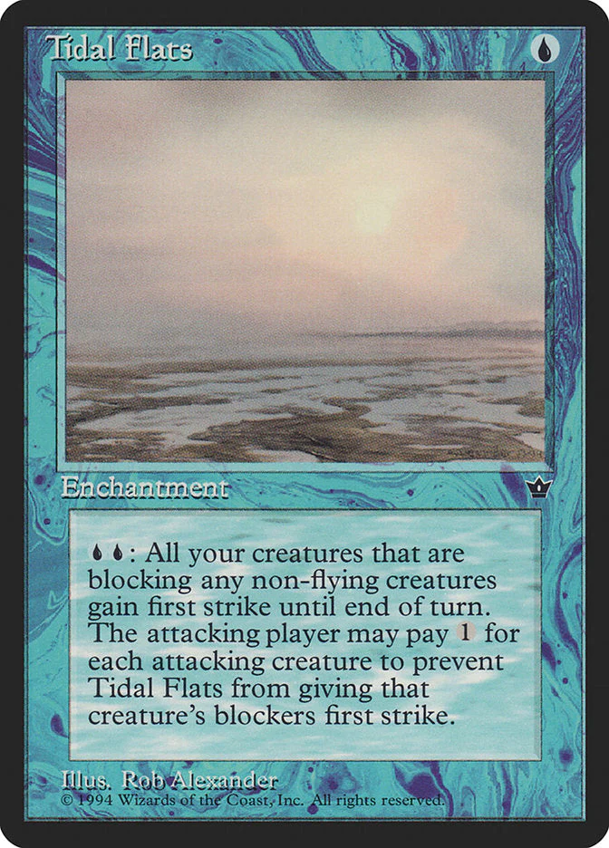 MTG: Fallen Empires 027b: Tidal Flats 