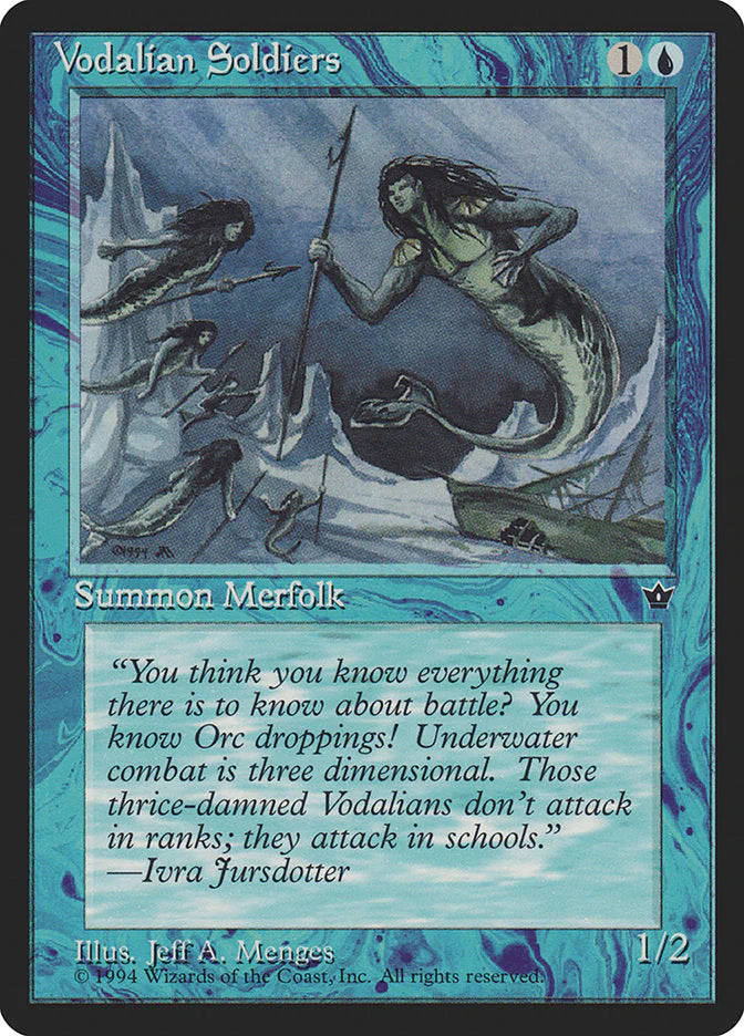 MTG: Fallen Empires 031b: Vodalian Soldiers 