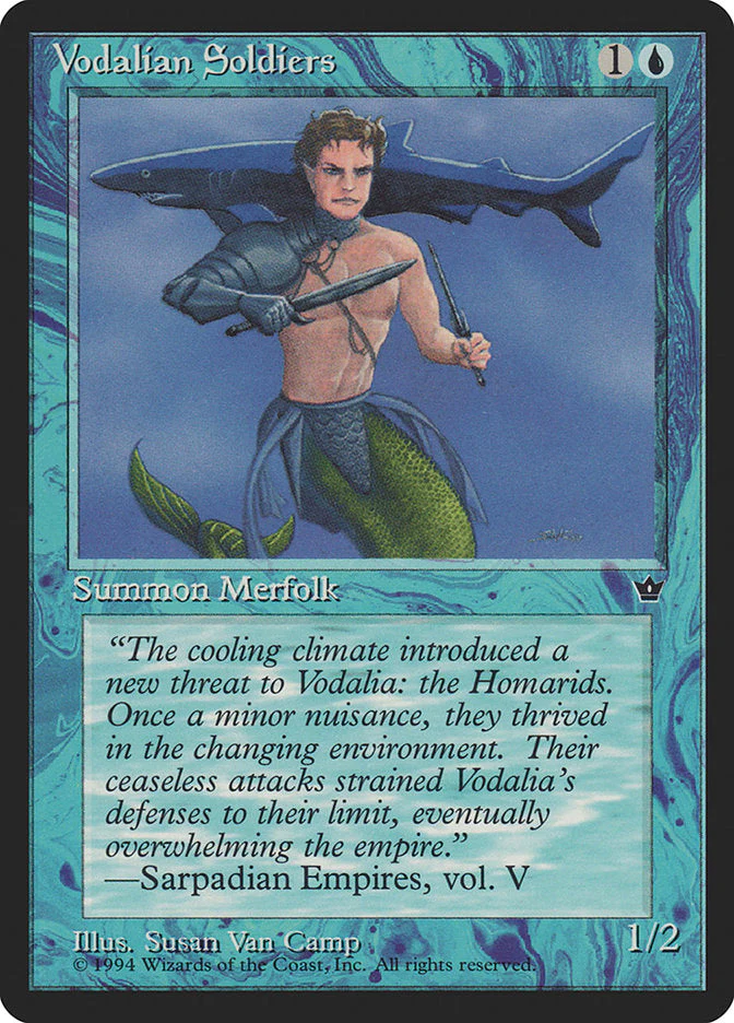 MTG: Fallen Empires 031d: Vodalian Soldiers 