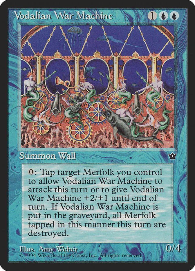 MTG: Fallen Empires 032: Vodalian War Machine 