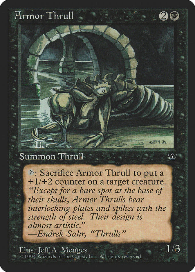 MTG: Fallen Empires 033c: Armor Thrull 