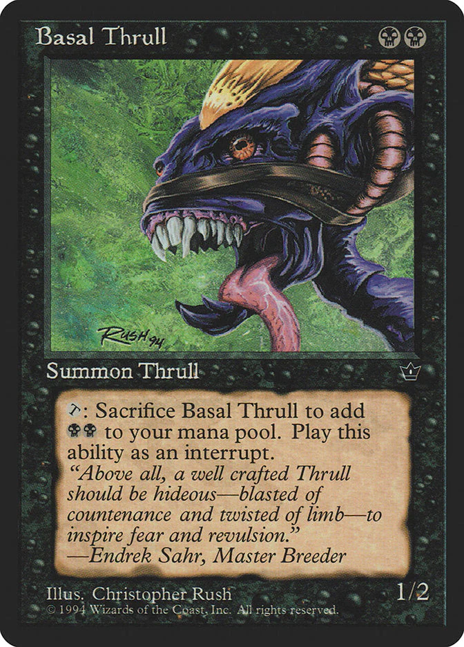 MTG: Fallen Empires 034d: Basal Thrull 
