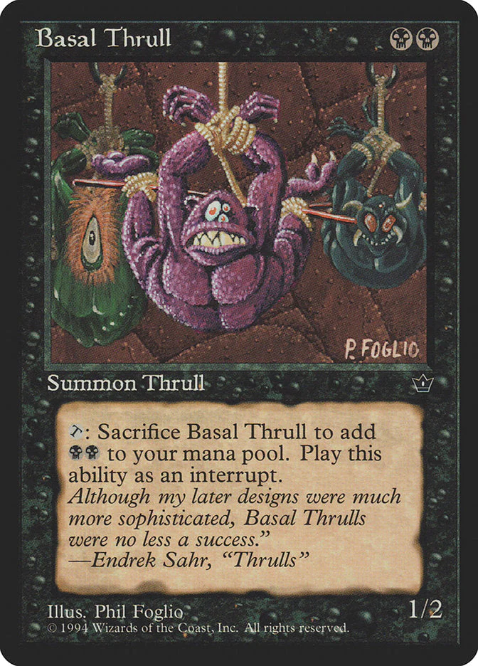 MTG: Fallen Empires 034b: Basal Thrull 