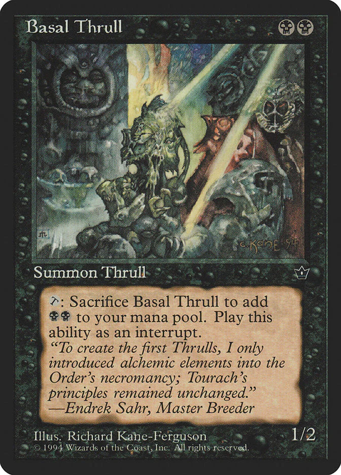 MTG: Fallen Empires 034c: Basal Thrull 