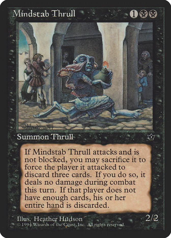 MTG: Fallen Empires 040b: Mindstab Thrull 