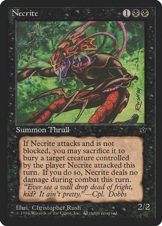 MTG: Fallen Empires 041b: Necrite 