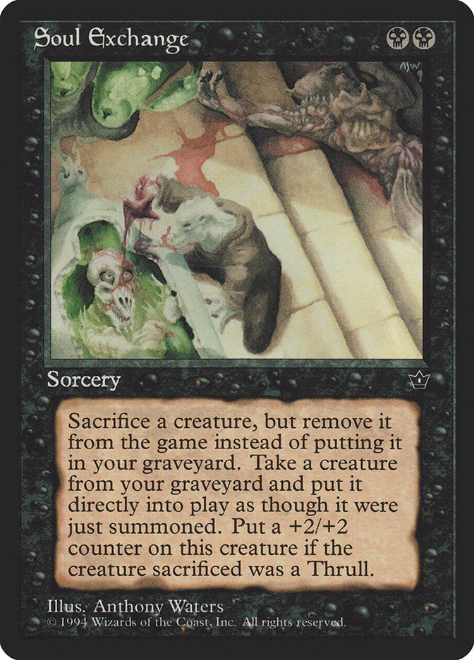 MTG: Fallen Empires 043: Soul Exchange 