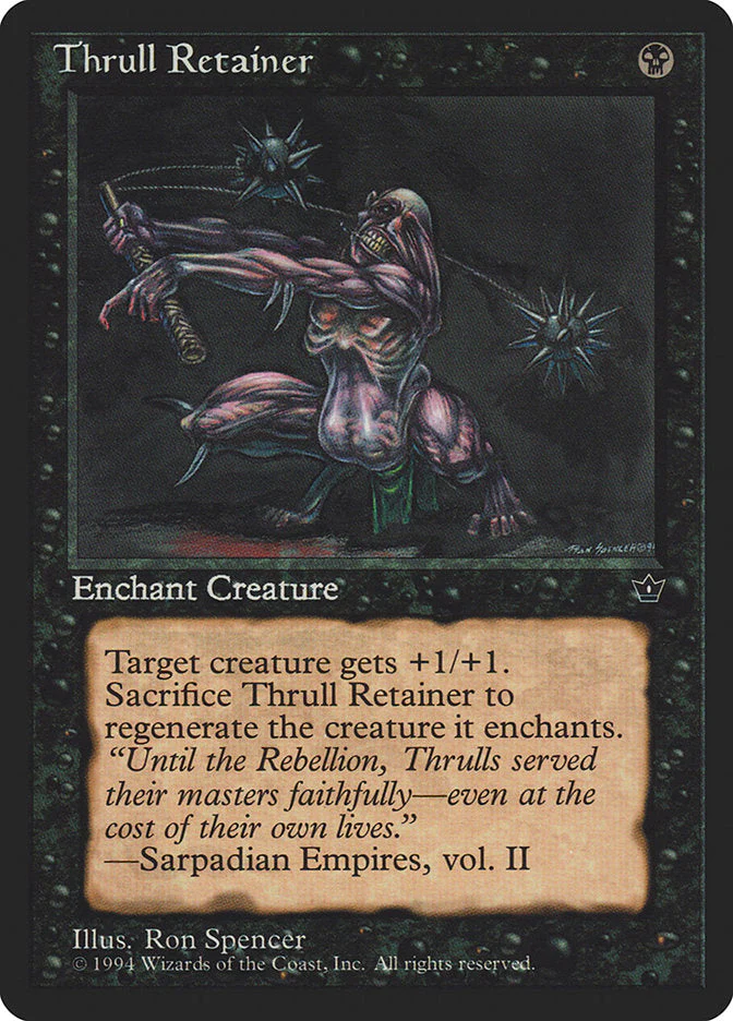 MTG: Fallen Empires 045: Thrull Retainer 