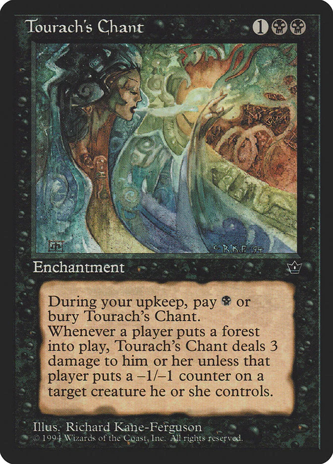 MTG: Fallen Empires 047: Tourachs Chant 