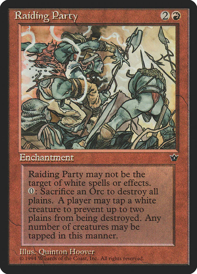 MTG: Fallen Empires 064: Raiding Party 