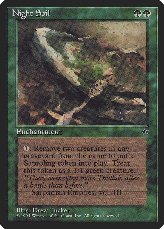 MTG: Fallen Empires 071c: Night Soil 
