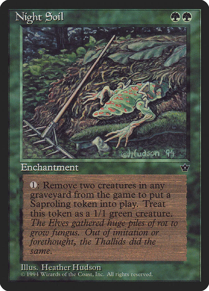 MTG: Fallen Empires 071b: Night Soil  
