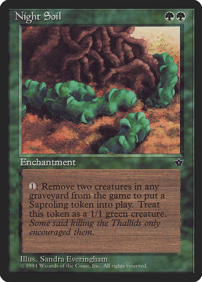 MTG: Fallen Empires 071a: Night Soil  
