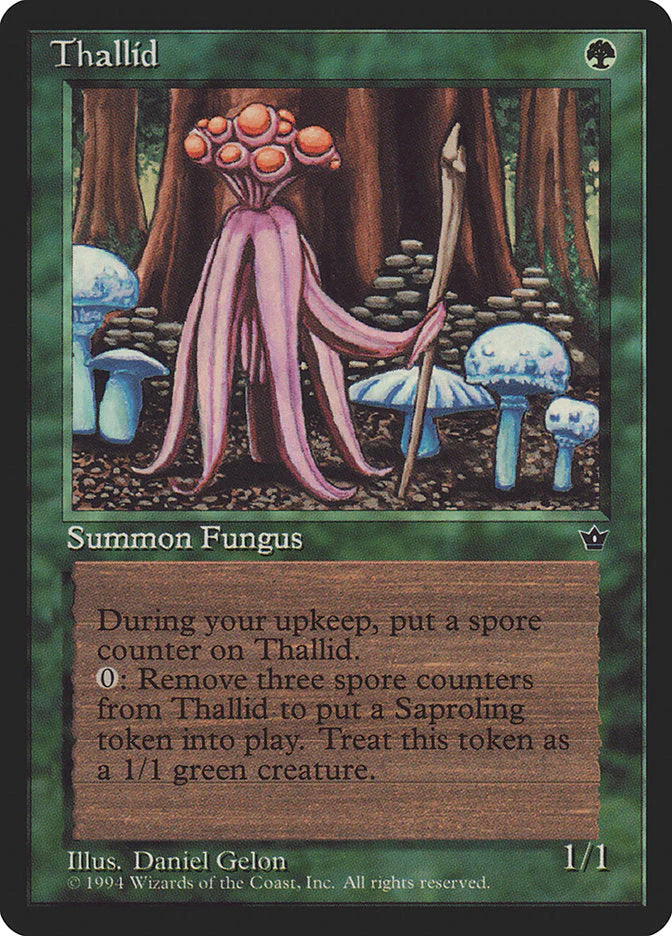 MTG: Fallen Empires 074d: Thallid 