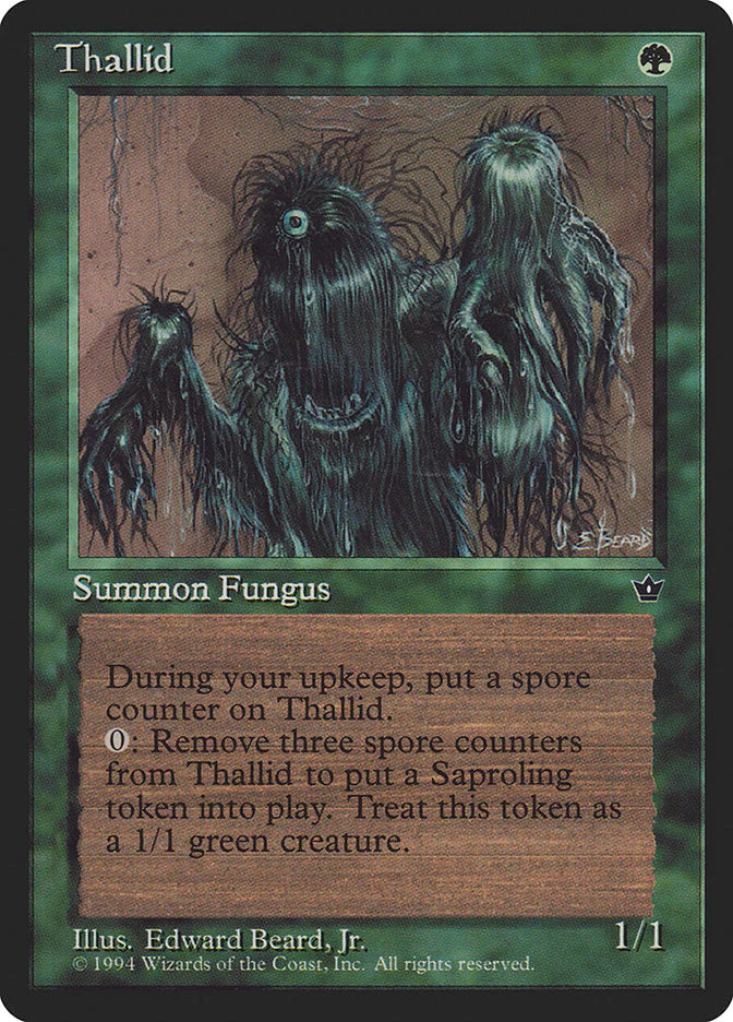 MTG: Fallen Empires 074a: Thallid 