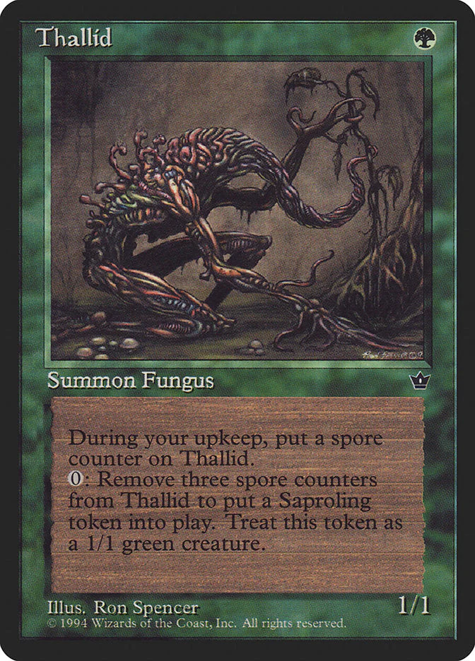 MTG: Fallen Empires 074c: Thallid 