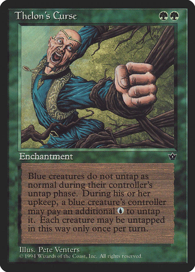 MTG: Fallen Empires 077: Thelons Curse 