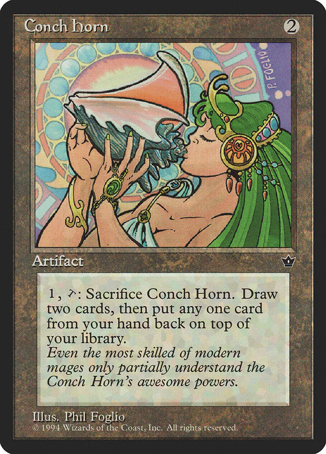 MTG: Fallen Empires 083: Conch Horn 