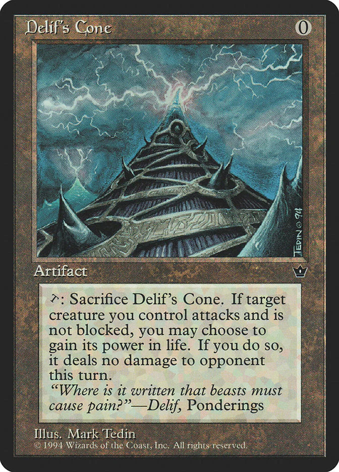 MTG: Fallen Empires 084: Delifs Cone 