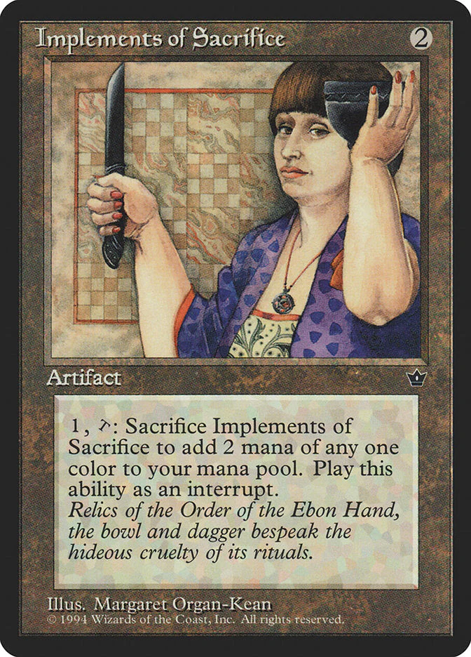 MTG: Fallen Empires 088: Implements of Sacrifice 