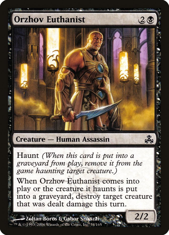 MTG: Guildpact 054: Orzhov Euthanist 