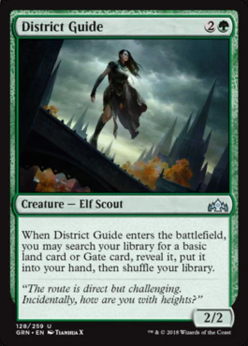 MTG: Guilds of Ravnica 128: District Guide 