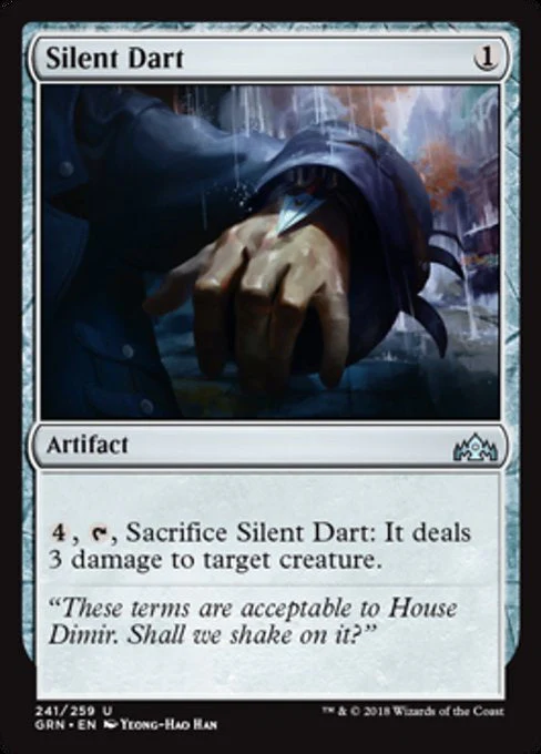 MTG: Guilds of Ravnica 241: Silent Dart 