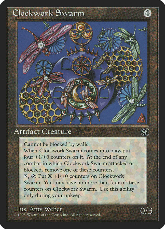 MTG: Homelands 104: Clockwork Swarm 
