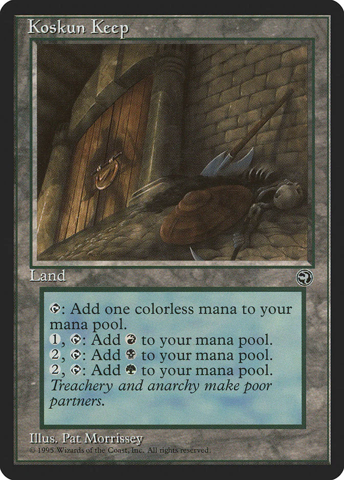MTG: Homelands 114: Koskun Keep 