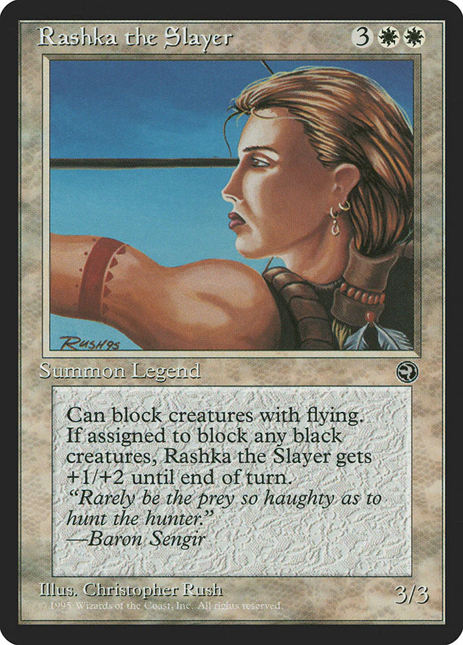 MTG: Homelands 012: Rashka The Slayer 