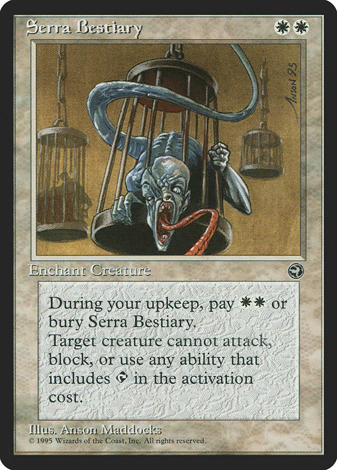 MTG: Homelands 015: Serra Bestiary 