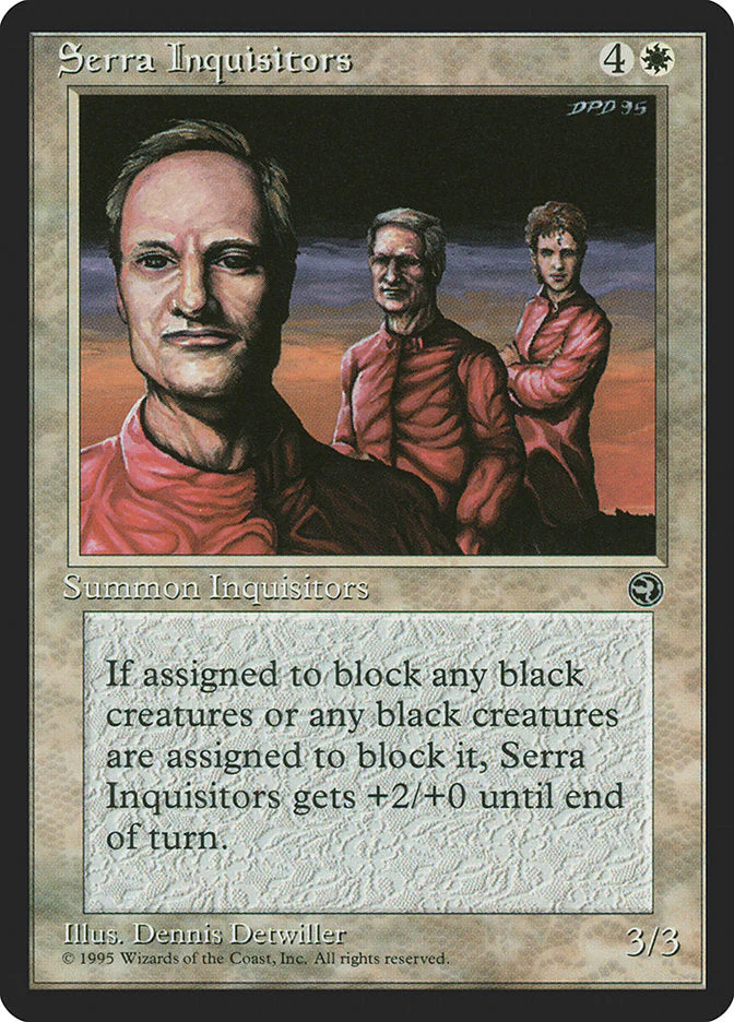 MTG: Homelands 016: Serra Inquisitors 