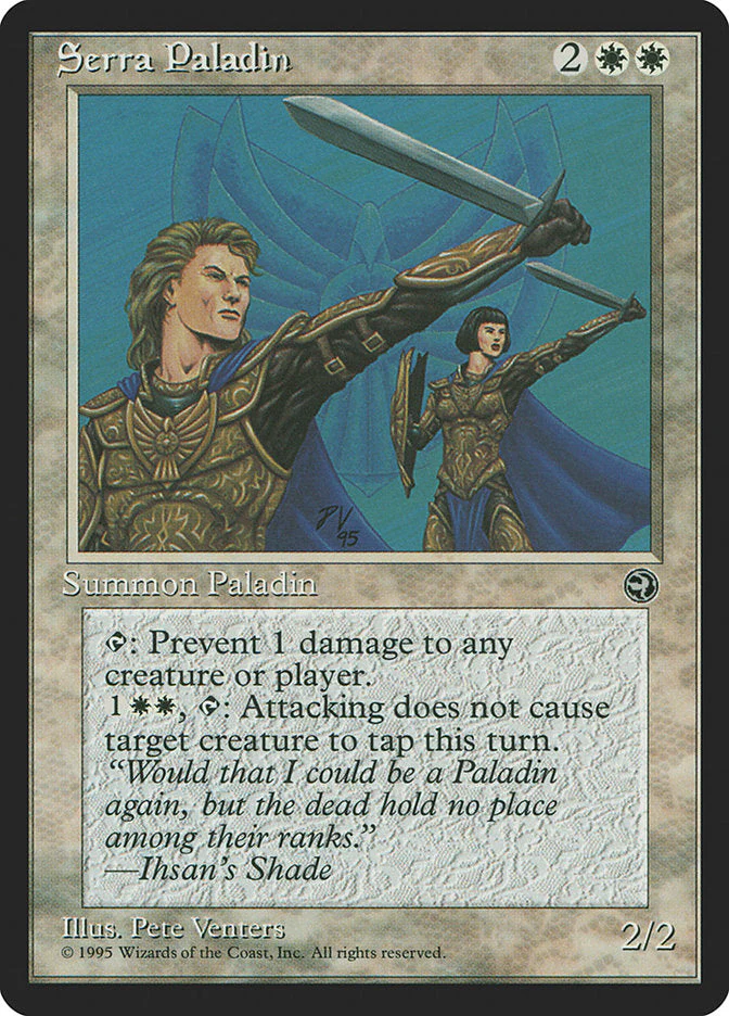 MTG: Homelands 017: Serra Paladin 