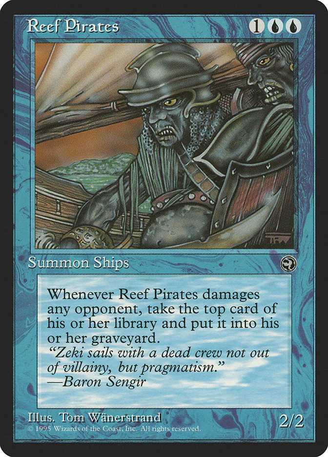 MTG: Homelands 036b: Reef Pirates (Two Pirates) 