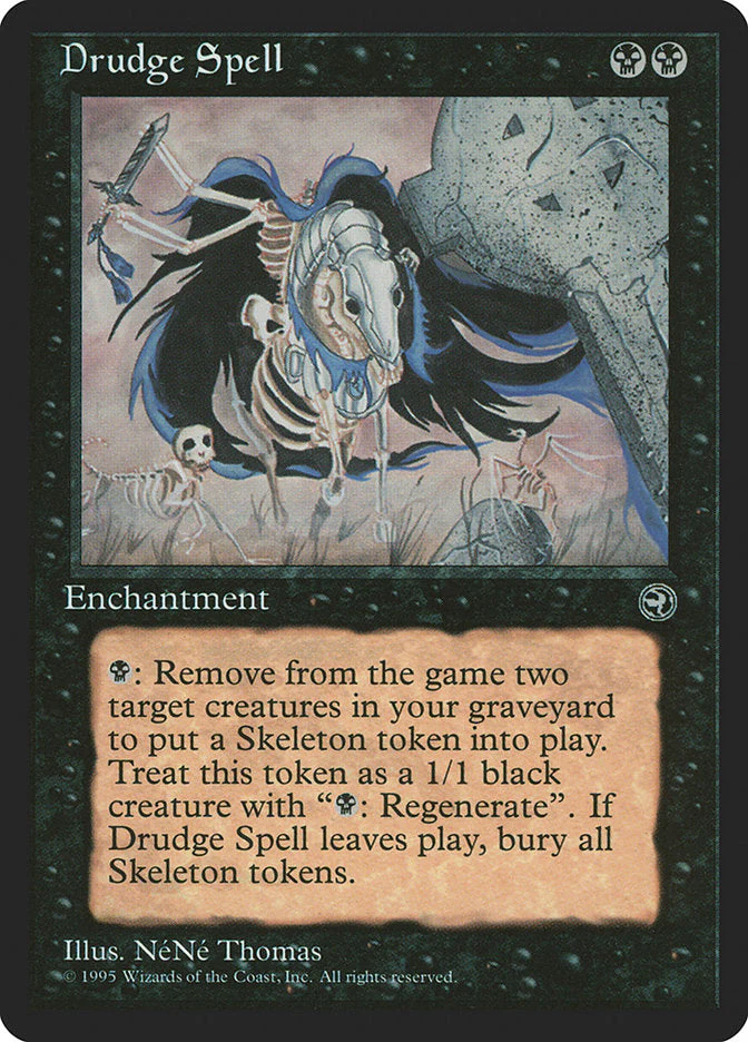MTG: Homelands 045: Drudge Spell 