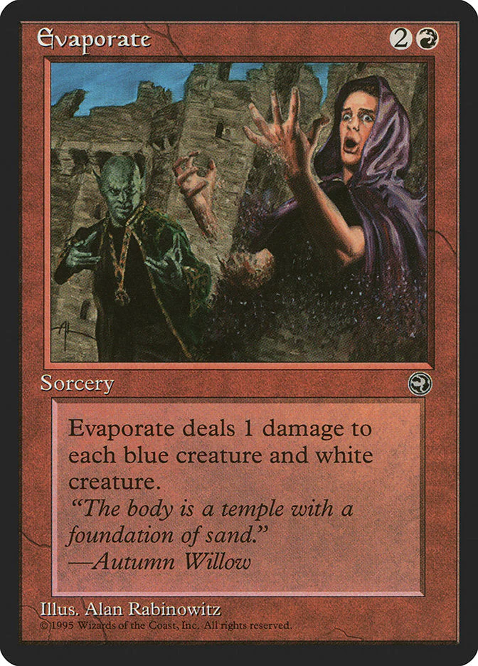 MTG: Homelands 074: Evaporate 
